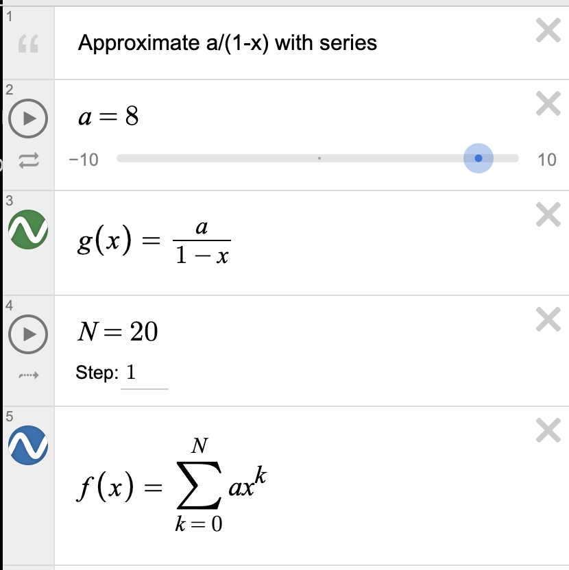 Geometric Series